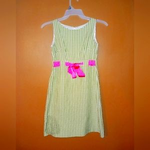 Kim Rogers Casual EUC Gingham dress